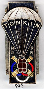 592 - PARACHUTISTE - BAPN TONKIN - Picture 1 of 2