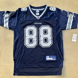 Deadstock Y2K Dallas Cowboys Dez Bryant #88 YOUTH Jersey M (10-12) NOS VTG $55 - Picture 1 of 8