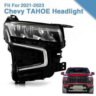 For 2021-2024 Chevy Tahoe/Suburban Full LED Headlight Lamp Right Passenger Side Foto 1 de 4