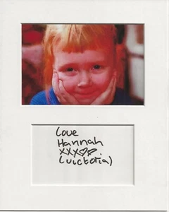 Hannah Midgley emmerdale signed genuine authentic autograph UACC RD COA - Picture 1 of 1
