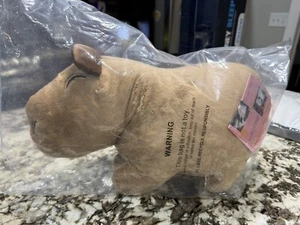 15” Plush Figure Toy Capybara with Babies Brown Comfortable Cute - Picture 1 of 5
