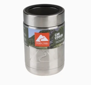 Ozark Trail 12-Ounce Double-wall Vacuum Insulated Stainless Steel Can Cooler - Picture 1 of 6