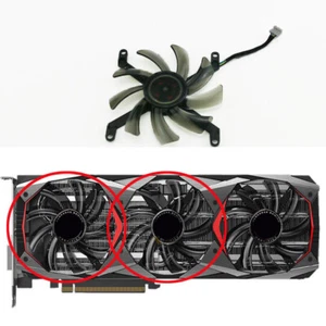 T129215SU For Leadtek PNY LEADTEK ManLI GTX1080ti Graphics Card Cooling fan - Picture 1 of 9