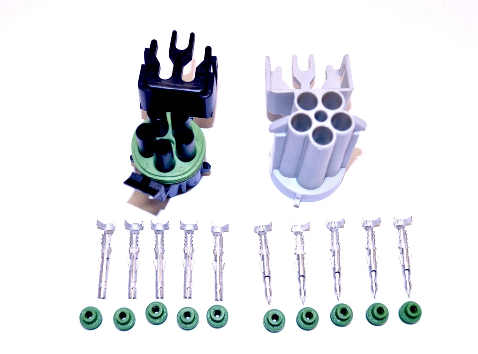 DELPHI WEATHER PACK 5 PINES - KIT CONECTOR CONDUCTOR 16-14 GA WS Foto 1 de 1