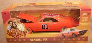 JOHNNY LIGHTNING DUKES OF HAZZARD GENERAL LEE ORANGE TIRES 1/25 - Picture 1 of 6
