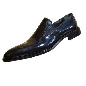 Neue schwarze Lackleder-Loafer von Versace 44,5 - 11,5 - Bild 1 von 6