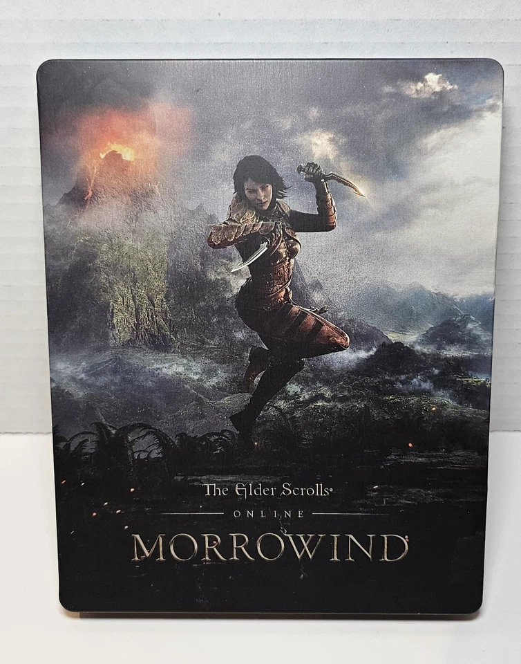 Steelbook exclusivo de Elder Scrolls Online Morrowind pedido anticipado solo Naryu Virian Foto 1 de 4