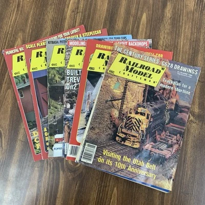 Lote de 6 revistas de modelismo ferroviario artesano ver fotos y leer descripción Foto 1 de 4