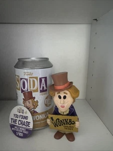Funko Pop Soda Willy Wonka Figure Golden Ticket CHASE - Picture 1 of 2