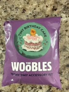 The Woobles Tiny Birthday Cake Accessory No Hook - Picture 1 of 2
