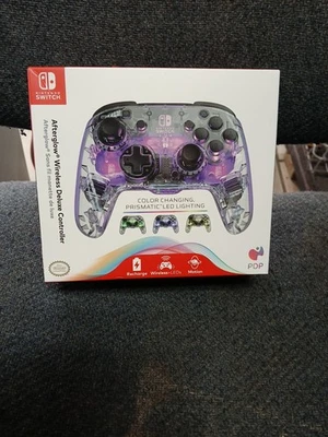 PDP Gaming Afterglow Wireless Nintendo Switch Pro Controller New Sealed - Image 1 of 3