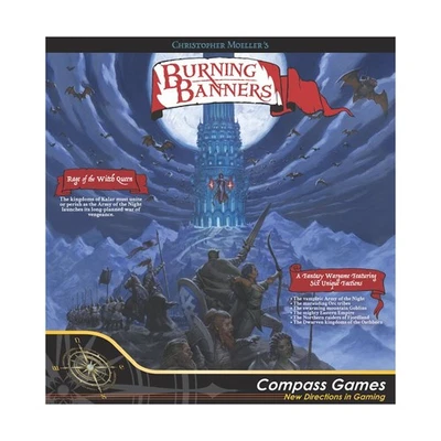 Компас настольная игра горящие баннеры - ярость ведьмы королева коробка SW (новый) - Изображение 1 из 2