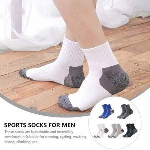 5 Pairs 1 Bag Comfortable  Jacquard Socks Anti-friction Socks Adults - Picture 1 of 12