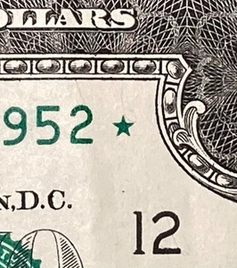 L 03517952 * SOLID/FILLED Star Error Note 1.28 Million 2017A $2 Two Dollar Bill - Picture 1 of 4