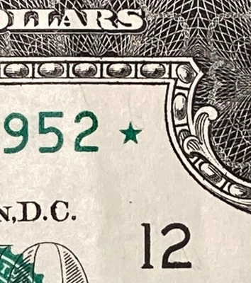 L 03517952 * SOLID/FILLED Star Error Note 1.28 Million 2017A $2 Two Dollar Bill - Image 1 of 4