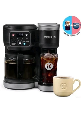 Keurig K-Duo Gen 2 Hot & Iced Single Serve and Carafe Coffee Maker