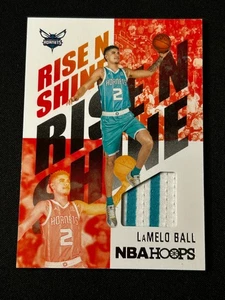 2020-21 Panini NBA Hoops - Rise N Shine Memorabilia #RNS-LBL LaMelo Ball - Bild 1 von 2