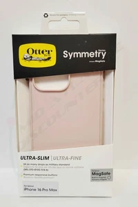 OtterBox iPhone 16 Pro Max Symmetry Series Case Ultra Slim Pink 77-96574 - Picture 1 of 2