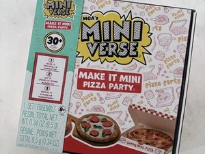 Miniverse Make It Mini Food Pizza Party Sunny Bros Pizza BRAND NEW - Picture 1 of 8