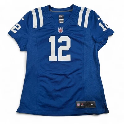 Indianapolis Colts Andrew Luck 12 Nike On Field 女式球衣中号皇家蓝色 — 第 1/4 张图片