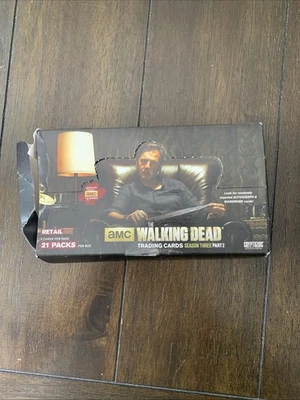 Paquete blister de tarjetas coleccionables AMC Cryptozoic Walking Dead 2014 temporada 3 parte 2 Foto 1 de 2