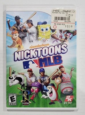 Nicktoons MLB (Nintendo Wii, 2011) CIB Complete w/ Manual - Image 1 of 4