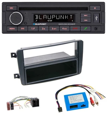 Blaupunkt USB DAB CD Bluetooth MP3 Autoradio für Mercedes C-W203 2000-2004 aktiv - Bild 1 von 4