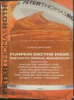 Peter Thomas Roth Pumpkin Enzyme Mask Enzymatic Dermal Resurfacer 5.1 fl oz NIB - Image 1 of 4