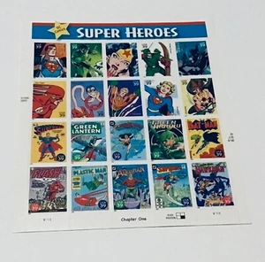 DC Comics Super Heroes Stamps - Picture 1 of 2