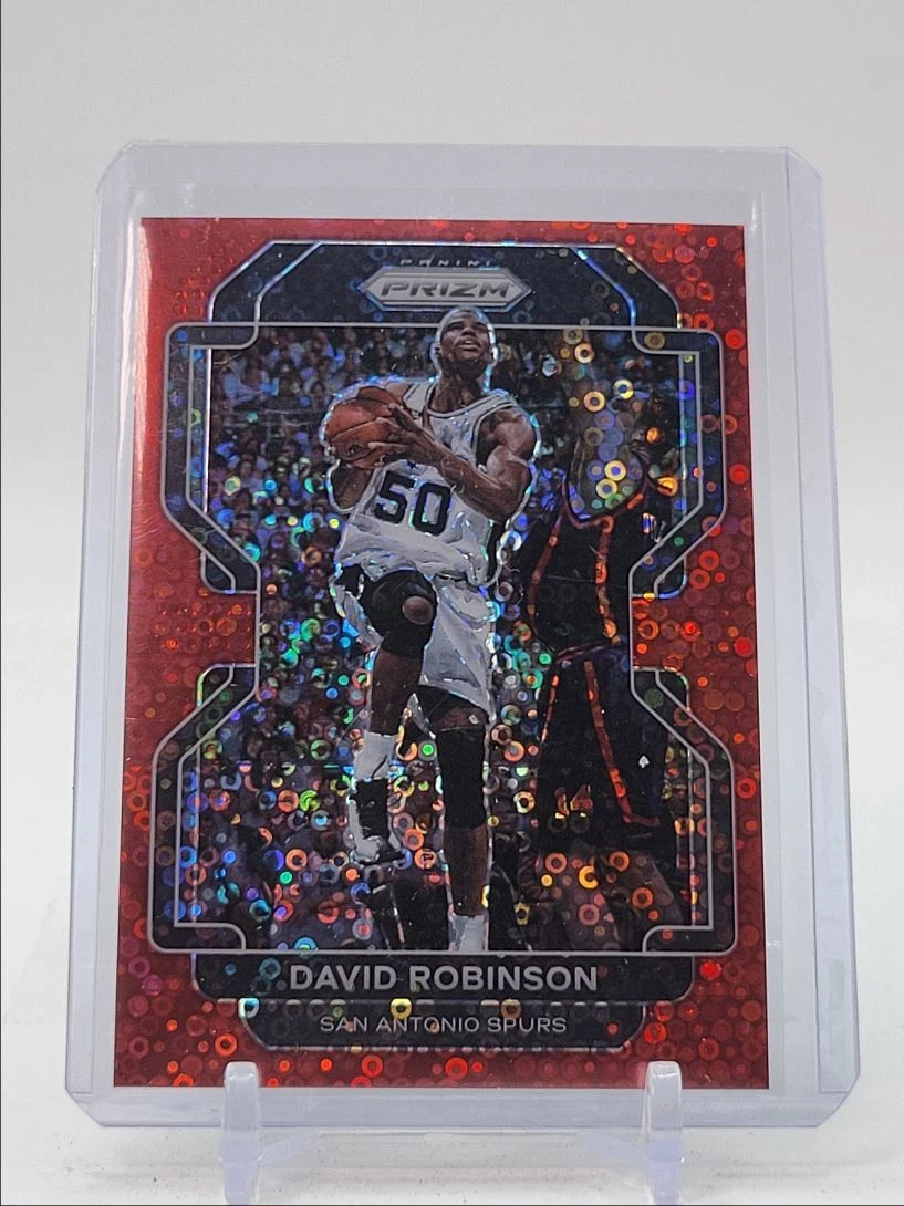 DAVID ROBINSON 2021-22 PANINI PRIZM RED FAST BREAK SPURS /100 Q0487