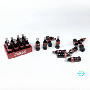 Diorama 1/18 Coca-Cola Bottle Model Car Garage Workshop Prop Scene Display Model - Picture 1 of 14