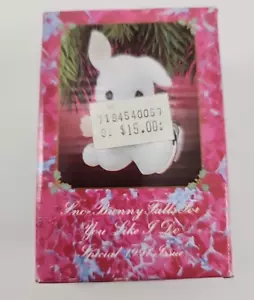 Precious Moments 520438 Sno-Bunny Falls For You Like I Do Vintage Ornament 1991 - Picture 1 of 5