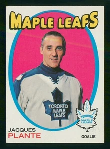 JACQUES PLANTE 1971-72 TOPPS 1971-72 NO 10 NRMINT+ 62963 - Bild 1 von 2