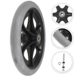  8 Inch Front Wheel Plastic Elder Wheels for Office Chair Universal Replacement