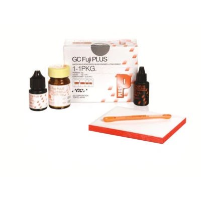 GC Fuji Plus Resin Modified Glass Ionomer Luting Cement 1-1PKG. Kit