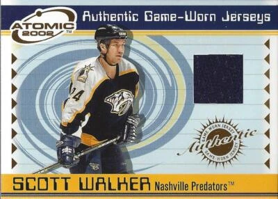 2001-02 Atomic Jerseys #36 Scott Walker Jersey - Image 1 of 2