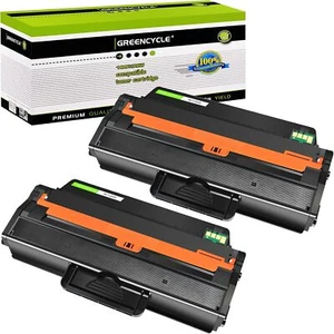 2PK greencycle Compatible Toner Cartridge for Samsung MLTD103L ML-2955DW Printer - Picture 1 of 19