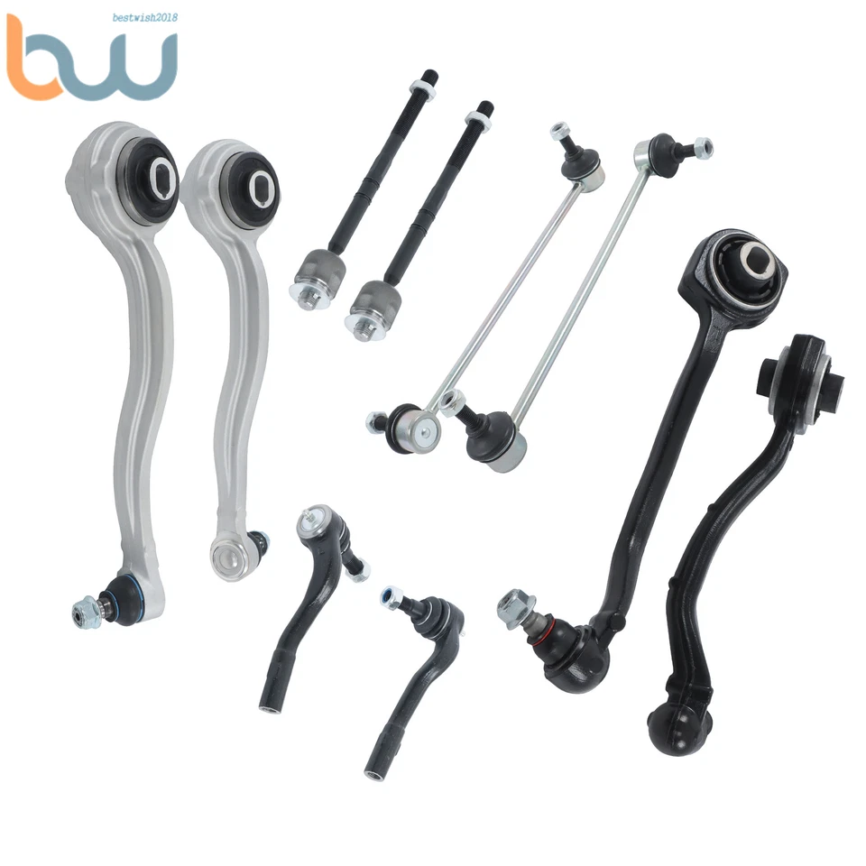 For Mercedes-Benz C230 CLK320 CLK350 CLK500 10× Front Upper & Lower Control Arms - Image 1 of 4