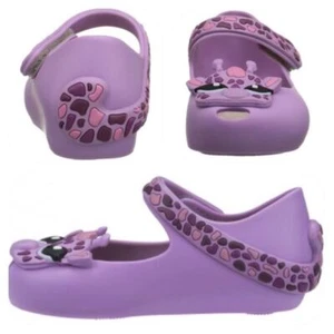 Nuevos Mini Melissa Jirafa Lavanda Niños Pequeños Zapatos Auténticos 5 EE. UU. - Imagen 1 de 5