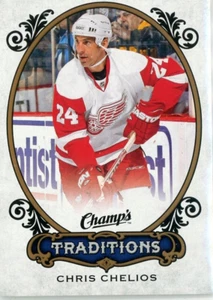 UD CHAMPS 2015-16 CHAMPS TRADITIONS 2 CARD LOT/CHRIS CHELIOS #T-12 &T10 - Bild 1 von 2