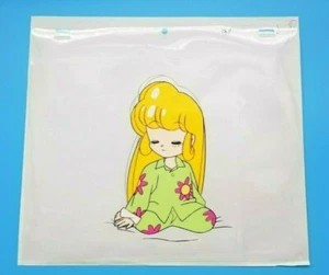 1992 FLORAL MAGICIAN BELL - ORIGINAL JAPANESE ANIME PRODUCTION CEL & DRAWING - Picture 1 of 3
