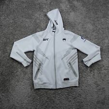 UFC Venum Hoodie Mens Large Authentic Fight Night Walkout White