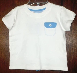 Juego de top y pantalones cortos Lands End para bebé niño 0-3 meses - nuevos con etiquetas - Imagen 1 de 2