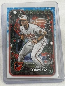 Colton Cowser 2024 Topps Holiday Rookie Baseball card  #H170 Orioles - Picture 1 of 2