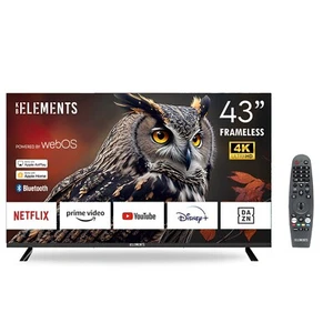 KB ELEMENTS Smart Fernseher 43 zoll, 4K,WebOS Betriebssystem,Smart Remote - Bild 1 von 9
