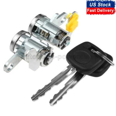 69051-35070 Door Lock Cylinder w/ 2 Keys for Toyota Tacoma 95-04 DL107 DL108R - Image 1 of 4