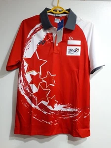 Singapore Para Sea Games 2017 Team Polo Shirt, BNWT, Size S, 100% Original Yonex - Picture 1 of 6