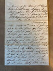 Soldier Letter Sewall Adams Co.A 127th NY Great Content Mention of Picket Duty