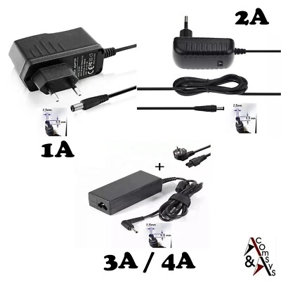 COMSYS Fuente de alimentación 18V voltios 1A 2A 3A 4A fuente de alimentación conmutada fuente de alimentación de enchufe tensión continua DC