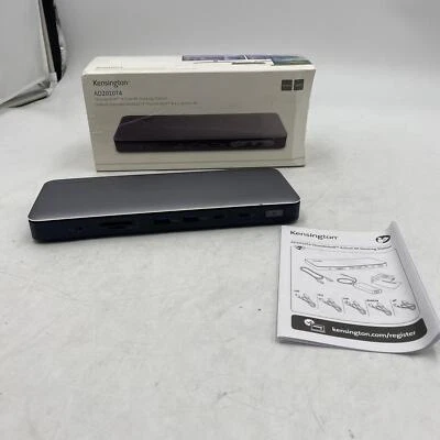 Kensington AD2010T4 Thunderbolt 4 Dual 4K Docking Station ONLY, w/ 2x HDMI Ports - Image 1 of 4
